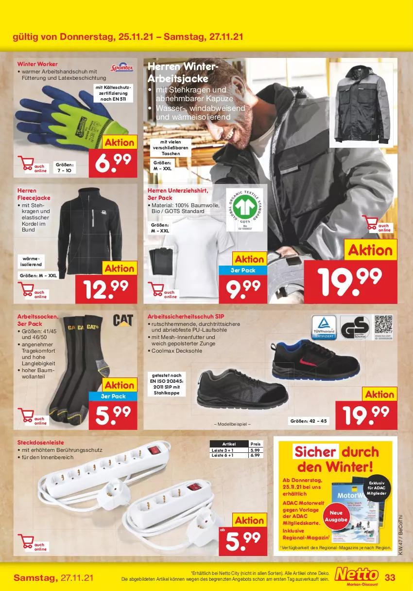 Aktueller Prospekt Netto Marken-Discount - Filial Angebote - von 22.11 bis 27.11.2021 - strona 35