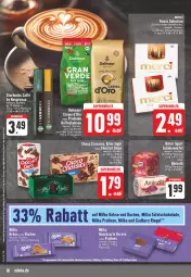 Gazetka promocyjna E Center - Angebote der Woche - Gazetka - ważna od 16.09 do 16.09.2023 - strona 18 - produkty: aktionspreis, angebot, auer, bio, bohne, bohnen, caffe, chips, choclait chips, choco crossies, creme, crossies, dallmayr, eis, erde, haselnuss, Haselnusscreme, kaffee, kaffeebohnen, keks, kekse, kuchen, LG, merci, milka, nuss, pralinen, prodomo, reis, Ria, riegel, Schleich, schoko, schokolade, schokoladen, sensations, starbucks, tafelschokolade, Ti, ZTE