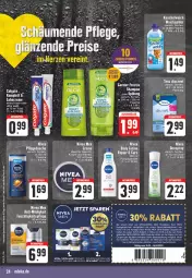 Gazetka promocyjna E Center - Angebote der Woche - Gazetka - ważna od 16.09 do 16.09.2023 - strona 24 - produkty: aktionspreis, coupon, coupons, creme, Discreet, dusche, eier, eis, erde, feuchtigkeitspflege, flasche, fructis, nivea, Nivea Men, pflegedusche, Rana, reis, shampoo, sofort-rabatt, spee, Ti, weichspüler, zahncreme, ZTE