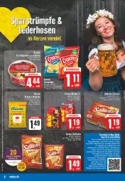 Gazetka promocyjna E Center - Angebote der Woche - Gazetka - ważna od 16.09 do 16.09.2023 - strona 8 - produkty: aktionspreis, beutel, chips, cola, crunchips, eis, ente, haribo, Lakritz, lorenz, Paula, paulaner, reis, Ricola, ritter, tee, Ti