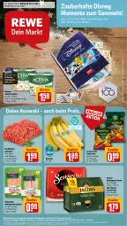 Gazetka promocyjna Rewe - Prospekte - Gazetka - ważna od 11.11 do 11.11.2023 - strona 1 - produkty: activia, activia joghurt, aktionspreis, banane, bananen, Becher, bio, chips, chipsfrisch, crema pads, danone, danone activia, dell, disney, eis, ente, fleisch, funny-frisch, Geflügel, hackfleisch, hackfleisch gemischt, jacobs, Jacobs Crema, joghur, joghurt, kaffee, kaffeepads, mortadella, oder jacobs, reis, rind, schwein, senseo, telefon, Ti, uhr, wein, wiesenhof