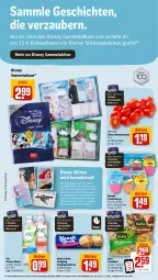 Gazetka promocyjna Rewe - Prospekte - Gazetka - ważna od 11.11 do 11.11.2023 - strona 4 - produkty: Becher, brötchen, coupon, danone, danone fruchtzwerge, disney, eis, ente, flasche, frucht, fruchtzwerge, Rana, reis, Romatomaten, Schal, Schale, Sonntagsbrötchen, Ti, tomate, tomaten, torte, tortelloni