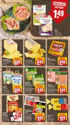 Gazetka promocyjna Rewe - Prospekte - Gazetka - ważna od 11.11 do 11.11.2023 - strona 9 - produkty: almette, auer, bacon, Bau, Bauer, Bergkäse, bio, brötchen, coupon, eis, finesse, frischkäse, gin, golden toast, grünländer, hartkäse, herta, herta finesse, hochland, Käse, käsescheiben, knacker, mac, mestemacher, Mett, milch, nuss, Ofen, Ofenkäse, reifen, reis, rouge, rougette, salz, SalzburgMilch, schweizer hartkäse, Ti, toast, tulip, weichkäse, wiesbauer, wrap, wraps, würfel, wurst