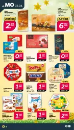 Gazetka promocyjna Netto - Woche 14 - Gazetka - ważna od 08.04 do 08.04.2023 - strona 18 - produkty: Kinder, kinder bueno, kinder riegel, kirsch, kirsche, kirschen, lindt, mars, nuss, riegel, ritter, ritter sport, rum, saro, sarotti, schoko, schokolade, snickers, Sport, Ti, twix