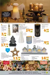 Gazetka promocyjna  - Gazetka - ważna od 14.12 do 14.12.2024 - strona 3 - produkty: asti, batterie, Bau, decke, elle, Holz, LED Windlicht, leds, leuchtmittel, Mode, teller, Ti, timer, tisch, windlicht