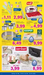 Gazetka promocyjna Kodi - Prospekte - Gazetka - ważna od 07.04 do 07.04.2022 - strona 6 - produkty: Ausstecher, Backform, buch, dessert, edelstahl, eis, Holz, Klammern, kuchen, Kugel, lamm, messer, Pinsel, ring, Schneebesen, Speisenringe, Teigschaber, Ti, torte, vorspeise