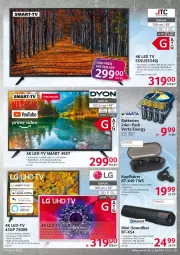 Gazetka promocyjna Selgros - Vorschau:
            Nonfood - Gazetka - ważna od 31.12 do 31.12.2021 - strona 23 - produkty: akku, alexa, batterie, batterien, deo, dvb, eis, HDMI, jay tech cameras, kopfhörer, led tv, LG, microsd, reis, rel, smart tv, soundbar, Ti, usb, varta, Yo