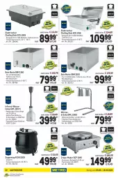 Gazetka promocyjna Metro - GastroJournal - Gazetka - ważna od 18.05 do 18.05.2022 - strona 32 - produkty: auer, Behälter, Birnen, eis, Lampe, latte, reis, suppe, suppen, thermostat, Ti, topf
