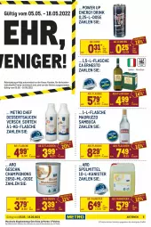 Gazetka promocyjna Metro - GastroJournal - Gazetka - ważna od 18.05 do 18.05.2022 - strona 5 - produkty: champignon, champignons, dessert, desserts, dessertsauce, drink, eis, energy drink, ernesto, flasche, getränk, getränke, Metro, Palette, preisvorteil, reis, sambuca, sauce, saucen, spülmittel, Ti