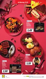 Gazetka promocyjna Lidl - Aktionsprospekt - Gazetka - ważna od 17.12 do 17.12.2022 - strona 16 - produkty: alkohol, mousse, ndk, sahne, Schal, Schale, Ti, tiramisu, torte