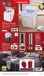 Gazetka promocyjna Lidl - Aktionsprospekt - Gazetka - ważna od 17.12 do 17.12.2022 - strona 21 - produkty: angebot, auto, batterie, batterien, Becher, Behälter, beleuchtung, decke, dell, edelstahl, eis, eiswürfel, elle, gefu, LG, Messbecher, Mode, pfeffer, Pfeffermühle, reis, Ria, salz, Schal, silvercrest, spülmaschinen, Ti, tisch, tischdecke, Waage, wasser, wassertank, würfel, ZTE