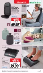 Gazetka promocyjna Lidl - Aktionsprospekt - Gazetka - ważna od 17.12 do 17.12.2022 - strona 23 - produkty: angebot, dell, eis, elle, flasche, isana, Massagegerät, Massagesitzauflage, medisana, Mode, reis, sana, Schal, Sitzauflage, Ti, ZTE