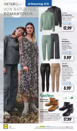 Gazetka promocyjna Lidl - Aktionsprospekt - Gazetka - ważna od 17.12 do 17.12.2022 - strona 30 - produkty: eis, esmara, gin, hose, natur, ndk, Pullover, Schal, Schale, Stiefeletten, Strickpullover, Ti, tisch