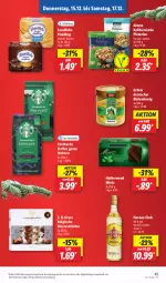 Gazetka promocyjna Lidl - Aktionsprospekt - Gazetka - ważna od 17.12 do 17.12.2022 - strona 45 - produkty: alesto, angebot, Blüte, blütenhonig, bohne, bohnen, eis, elle, früchte, Havana Club, honig, kaffee, kaffee ganze bohnen, landliebe, LG, meeresfrüchte, mint, pistazien, pudding, reis, starbucks, teller, Ti, ZTE