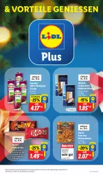 Gazetka promocyjna Lidl - Aktionsprospekt - Gazetka - ważna od 17.12 do 17.12.2022 - strona 49 - produkty: alesto, angebot, direktsaft, eis, filet, filets, kitkat, lion, Makrele, Makrelenfilets, natur, nestlé, nuss, reis, rel, saft, Ti, vita, walnuss, walnusskerne, ZTE