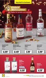 Gazetka promocyjna Lidl - Aktionsprospekt - Gazetka - ważna od 17.12 do 17.12.2022 - strona 64 - produkty: auer, bourbon, bourbon whiskey, Cap, eis, gin, ndk, reis, rum, Schal, Schale, Ti, weihnachten, wein, weinbrand, Weste, whiskey, white rum, wodka