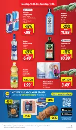 Gazetka promocyjna Lidl - Aktionsprospekt - Gazetka - ważna od 17.12 do 17.12.2022 - strona 9 - produkty: angebot, blume, blumen, blumenöl, bombay sapphire, coupon, coupons, disney, drink, dry gin, eis, elle, energy drink, Germ, gin, Gorbatschow, jägermeister, küche, Küchen, küchentücher, Meister, red bull, reis, sapphire, teller, Ti, tücher, wodka, ZTE