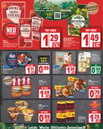 Gazetka promocyjna Edeka - Angebote der Woche - Gazetka - ważna od 05.08 do 05.08.2023 - strona 12 - produkty: creme, discount, eis, filet, filets, fisch, gewürz, Gewürzgurke, gewürzgurken, gin, gurke, gurken, hafer, haferflocken, mac, maggi, natur, natura, omega, Omega-3, reis, sauce, saucen, spreewälder, spreewaldhof, terrine, thunfisch, Ti, top-preis, ZTE, zwiebel, zwiebeln