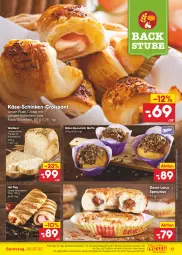 Gazetka promocyjna Netto Marken-Discount - Filial-Angebote - Gazetka - ważna od 02.07 do 02.07.2022 - strona 17 - produkty: alpenmilch, angebot, backofen, bestpreis, brot, Croissant, Donut, Edelsalami, eis, elle, hot dog, Käse, Mett, mettwurst, milch, milka, Muffin, Ofen, reis, salami, schinken, stube, Ti, wurst, würstchen, ZTE, zwiebel, zwiebelmettwurst