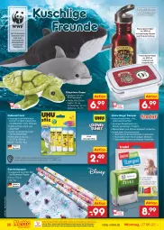 Gazetka promocyjna Netto Marken-Discount - Filial-Angebote - Gazetka - ważna od 02.07 do 02.07.2022 - strona 28 - produkty: auer, brot, Brotdose, buch, Cap, decke, Deckel, discount, edelstahl, eis, flasche, Germ, Geschenkpapier, kissen, kleid, Kleidung, Lusti, ndk, papier, Plüsch, reis, Sport, spülmaschinen, Ti, Tiere, trinkflasche, uhu, versandkostenfrei, waschmaschine, waschmaschinen, wasser