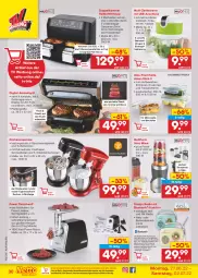 Gazetka promocyjna Netto Marken-Discount - Filial-Angebote - Gazetka - ważna od 02.07 do 02.07.2022 - strona 30 - produkty: backofen, batterie, brot, edelstahl, eis, elle, fisch, fleisch, frischhaltedosen, fritteuse, grill, Heißluftfritteuse, kontaktgrill, kräuter, küche, kuchen, Küchen, küchenmaschine, latte, leine, LG, mikrowelle, Mixer, ndk, Ofen, pommes, Radio, reis, Schneebesen, schüssel, smoothie, smoothies, Sport, Spritzgebäck, steak, Ti, Tiere, usb, versandkostenfrei, Zerkleinerer, zwiebel, zwiebeln