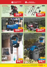 Gazetka promocyjna Netto Marken-Discount - Filial-Angebote - Gazetka - ważna od 02.07 do 02.07.2022 - strona 33 - produkty: Abbruchhammer, angebot, bestpreis, Brei, brunnen, eis, elle, fisch, fische, Garten, heckenschere, kompressor, korb, kraft, mac, Motorsense, ndk, rasen, rasentrimmer, Reinigung, reis, rwe, Schere, Ti, Tiere, versandkostenfrei, wasser, werkzeug, ZTE