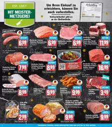 Gazetka promocyjna Hit - Wochenprospekt - Gazetka - ważna od 13.12 do 13.12.2025 - strona 4 - produkty: beere, beeren, braten, bratwurst, Brühe, eintöpfe, eis, elle, entrecôte, fisch, fleisch, Fondue, geschnetzeltes, gewürz, grobe bratwurst, gulasch, jungbullen, kartoffel, kartoffeln, Käse, Kette, knoblauch, kotelett, krustenbraten, küche, Küchen, Meister, Mett, natur, reis, rind, rinder, rindergulasch, rouladen, Rückensteak, rückensteaks, saft, schinken, schmorbraten, schnitzel, schwein, schweine, schweinemett, schweinenacken, schweinerücken, steak, steaks, Ti, uhr, vom schweinenacken, wein, weine, wurst, Zelt, ZTE