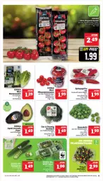 Gazetka promocyjna Marktkauf - Prospekt - Gazetka - ważna od 27.01 do 27.01.2024 - strona 15 - produkty: aktionspreis, Becher, brokkoli, deka, eis, LG, mini-rispentomaten, nuss, pflaume, pflaumen, reis, rispentomaten, Romanasalat, rosen, Rosenkohl, salat, Ti, tomate, tomaten, ZTE