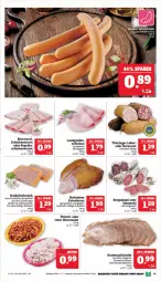 Gazetka promocyjna Marktkauf - Prospekt - Gazetka - ważna od 27.01 do 27.01.2024 - strona 19 - produkty: aufschnitt, braten, bratenaufschnitt, brot, burger, eis, ente, gelee, gewürz, heidefrühstück, holsteiner, Mantel, Mett, natur, pute, putenbrust, reis, ring, Rotwurst, saft, salami, schwein, schweine, schweinerücken, Spezi, steiner, Ti, wein, weine, wurst, ZTE