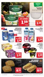 Gazetka promocyjna Marktkauf - Prospekt - Gazetka - ważna od 27.01 do 27.01.2024 - strona 21 - produkty: activia, activia joghurt, apfel, Apfeltasche, Becher, bio, blume, blumen, brötchen, butter, drink, eis, joghur, joghurt, maracuja, marmorette, milch, milram, müsli, Müslischale, nuss, pfirsich, reis, sahne, Schal, Schale, schlagrahm, sonnenblume, sonnenblumen, Tasche, tee, Ti, weihenstephan, ZTE