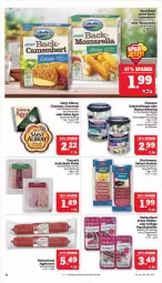 Gazetka promocyjna Marktkauf - Prospekt - Gazetka - ważna od 27.01 do 27.01.2024 - strona 22 - produkty: albray, aufschnitt, chaumes, chavroux, eis, homann, latte, marinade, reis, Saint Agur, saint albray, salami, stockmeyer, ZTE