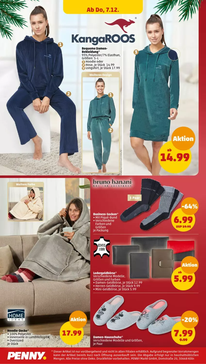 Aktueller Prospekt Penny - Prospekte - von 04.12 bis 09.12.2023 - strona 32 - produkty: hose, kleid, Kleidung, lamm, Lammfell, shirt, Ti