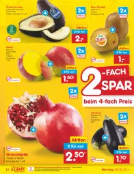 Gazetka promocyjna Netto Marken-Discount - Filial-Angebote - Gazetka - ważna od 07.01 do 07.01.2023 - strona 12 - produkty: apfel, asti, aubergine, auberginen, avocado, bestpreis, chiquita, eis, gin, grana, granatapfel, kiwi, Kiwi Gold, mango, ndk, Rana, reis, Ti, zespri