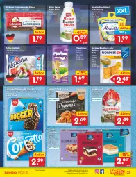 Gazetka promocyjna Netto Marken-Discount - Filial-Angebote - Gazetka - ważna od 07.01 do 07.01.2023 - strona 23 - produkty: almette, angebot, backfisch, bestpreis, burger, butter, cornetto, eis, filet, filets, fisch, frischkäse, kartoffel, Käse, kuchen, Kuchenschnitte, langnese, Limburger, matjes, Matjesfilet, matjesfilets, Mett, milch, Müller, nogger, Nordsee, pommes, reis, rel, ring, Rubius, schnitten, St. Mang, String, suppe, suppen, Suppenhuhn, Ti, zott, zottarella, ZTE