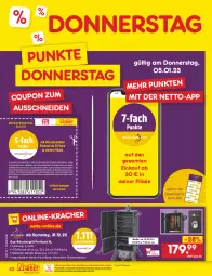 Gazetka promocyjna Netto Marken-Discount - Filial-Angebote - Gazetka - ważna od 07.01 do 07.01.2023 - strona 42 - produkty: bestpreis, buch, coupon, deutschlandcard, discount, eduscho, eis, erde, grill, grillfläche, grillrost, guthabenkarte, gutschein, gutscheine, Kamin, kracher, mac, marken-discount, milch, ndk, Rauch, reis, Ria, Tchibo, Ti