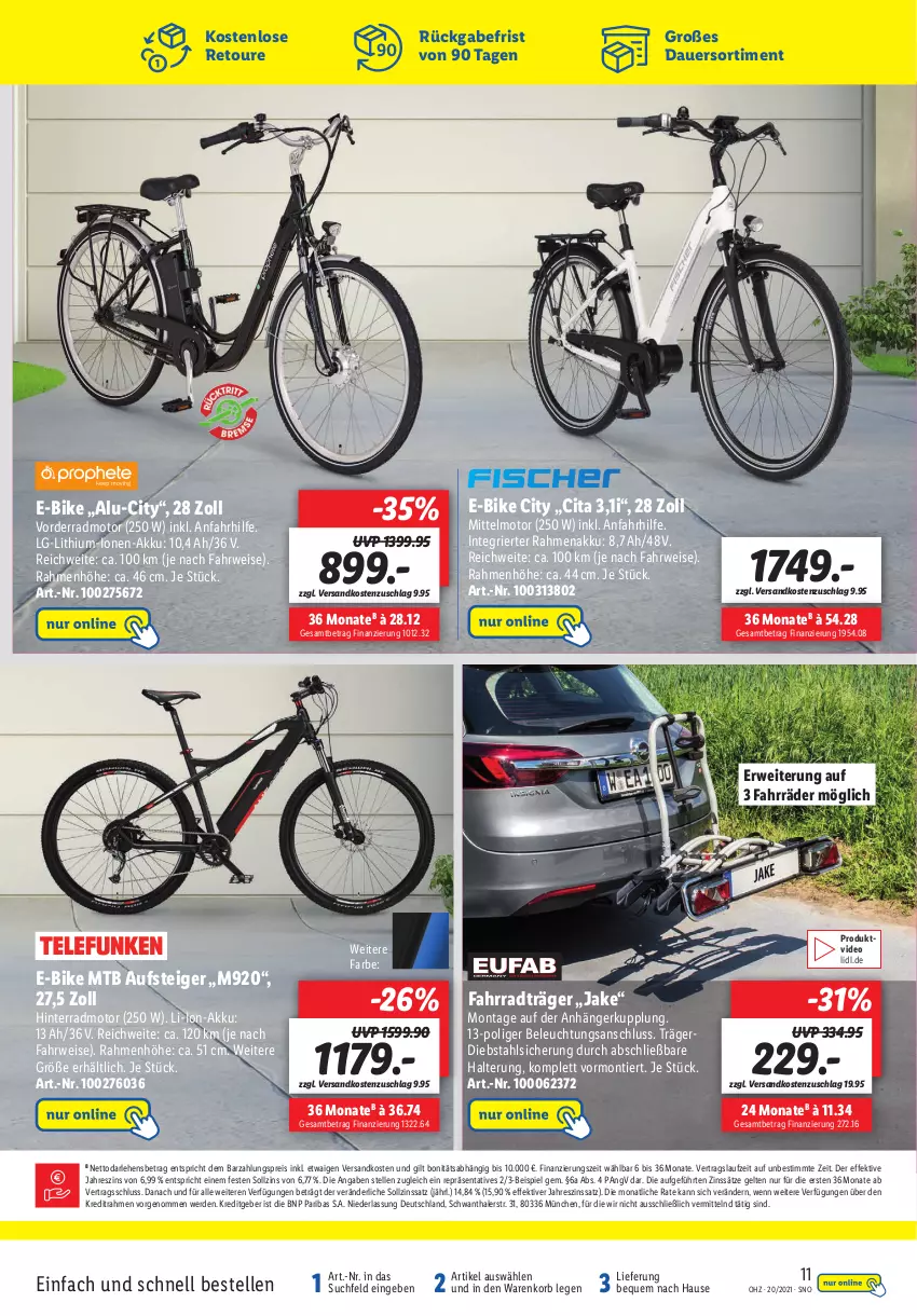 Aktueller Prospekt Lidl - Onlineshop-Highlights der Woche - von 17.05 bis 23.05.2021 - strona 11