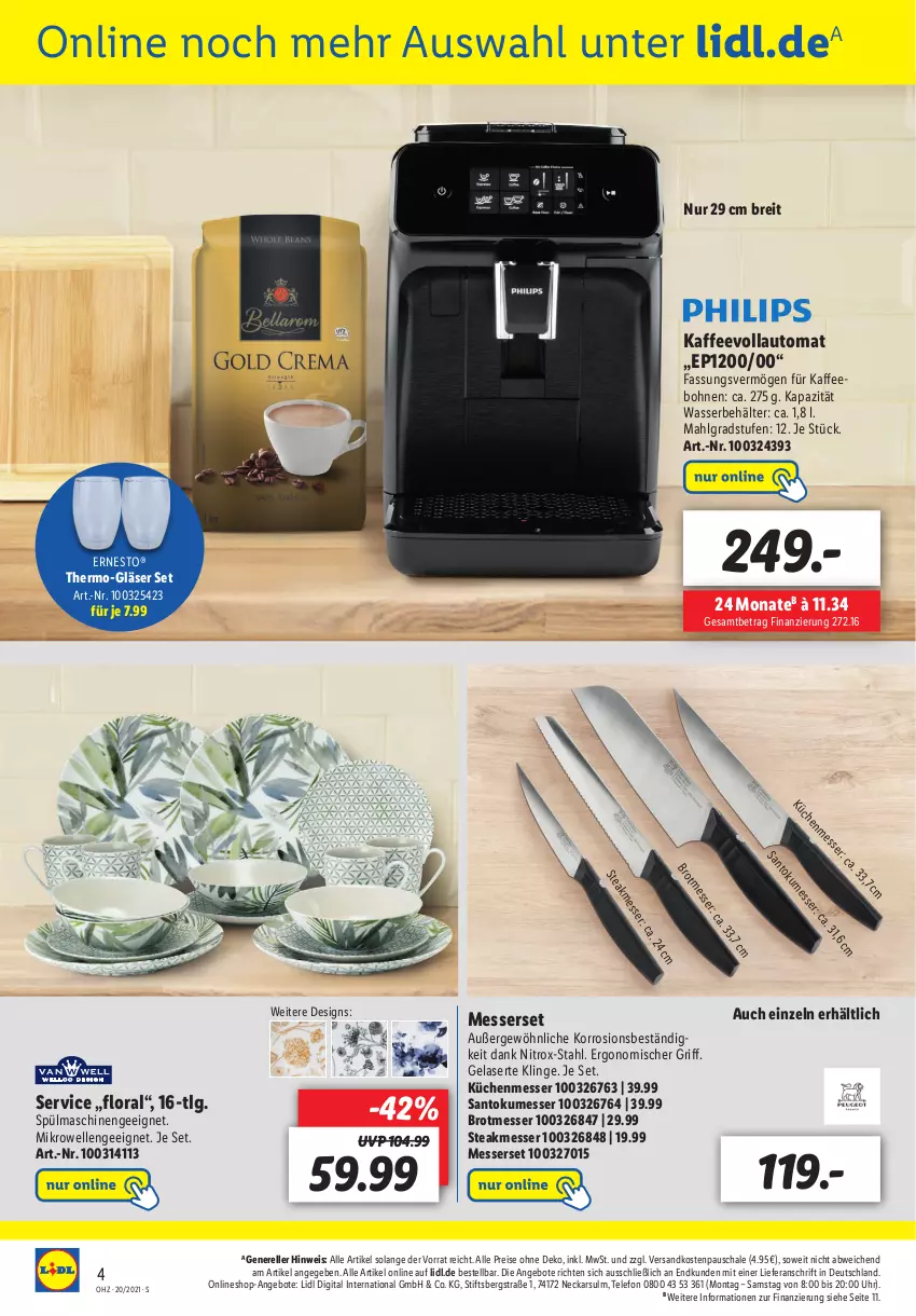 Aktueller Prospekt Lidl - Onlineshop-Highlights der Woche - von 17.05 bis 23.05.2021 - strona 4