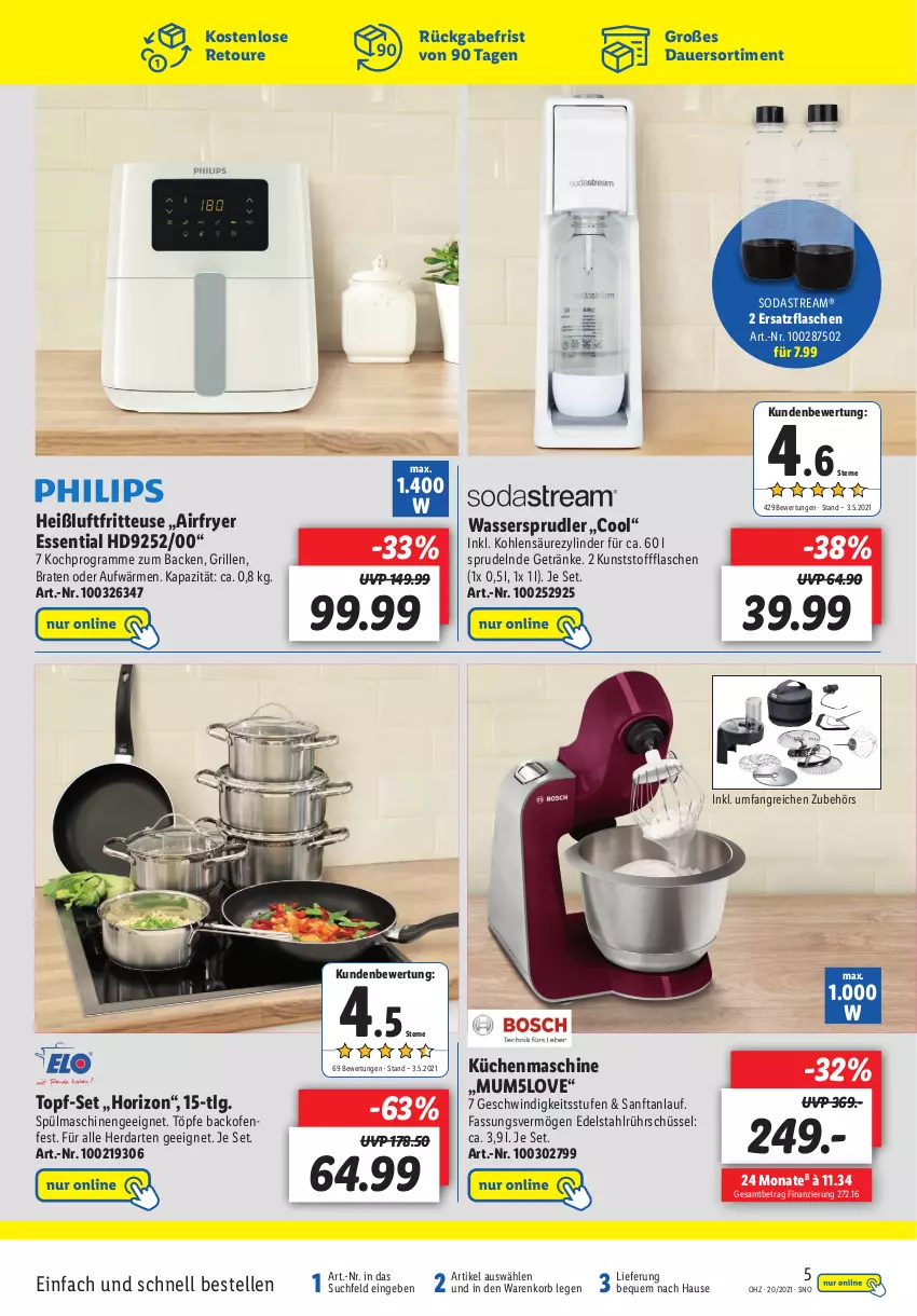 Aktueller Prospekt Lidl - Onlineshop-Highlights der Woche - von 17.05 bis 23.05.2021 - strona 5