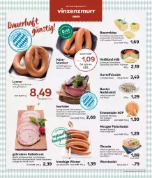 Gazetka promocyjna Aez - Prospekte - Gazetka - ważna od 17.08 do 17.08.2024 - strona 4 - produkty: auer, Bau, Bauer, Becher, braten, buch, eis, emmentaler, fleisch, fleischsalat, gewürz, grill, hartkäse, Holz, ideal zum grillen, Käse, knacker, lyoner, mac, milch, mit pistazien, nudel, nudelsalat, nuss, obazda, pistazien, reis, ring, rohschinken, salat, schinken, schnittkäse, schnittlauch, schweizer hartkäse, schweizer schnittkäse, Spezi, Ti, wiener, wurst, Yo, ZTE