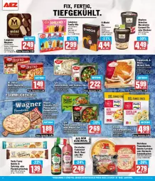 Gazetka promocyjna Aez - Prospekte - Gazetka - ważna od 17.08 do 17.08.2024 - strona 8 - produkty: aus dem kühlregal, baguette, Becher, beutel, Bistro Baguette, caramel, coppenrath, Dr. Oetker, eis, ente, fertiggericht, fertiggerichte, flammkuchen, Flammkuchenteig, flasche, frosta, himbeer, iglo, kuchen, kühlregal, lamm, langnese, mac, macadamia, magnum, Meister, Meister Torte, Mochi, natur, natura, Ofen, pizza, Quiche, rahm-gemüse, regal, reis, steinhaus, steinofen, steinofen pizza, tante fanny, Ti, torte, veggie, Veggie Love, wagner, ZTE, zwiebel