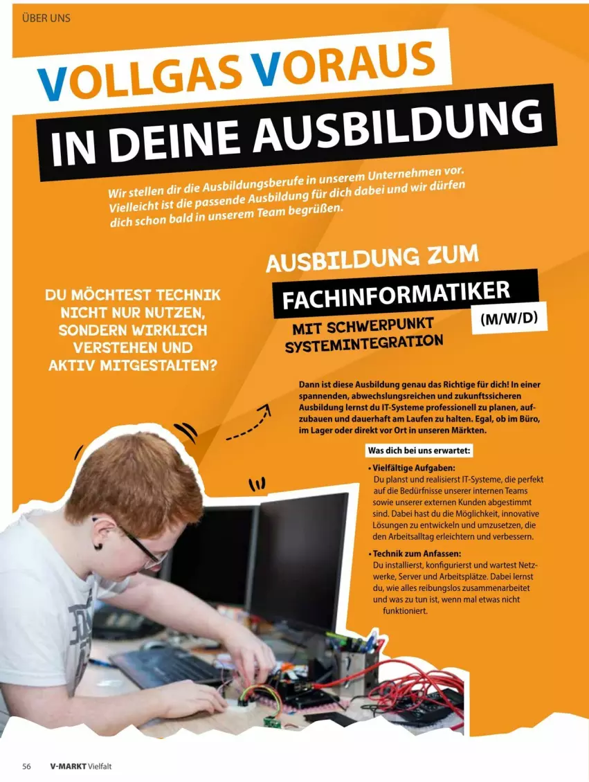 Aktueller Prospekt Vmarkt - Prospekte - von 18.03 bis 01.04.2026 - strona 56 - produkty: auer, Bau, Laufen, mint, Ti, usb, WICK