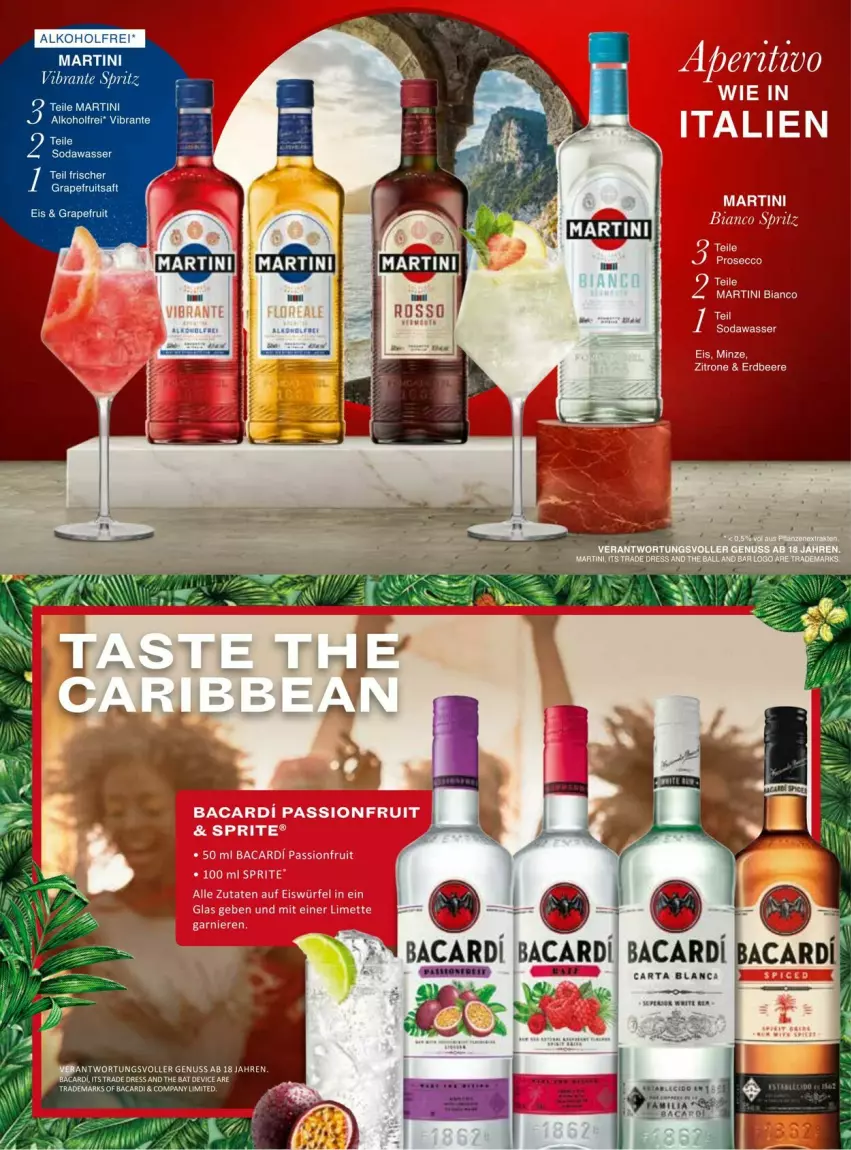 Aktueller Prospekt Vmarkt - Prospekte - von 18.03 bis 01.04.2026 - strona 60 - produkty: bacardi, martini, nuss, Ti