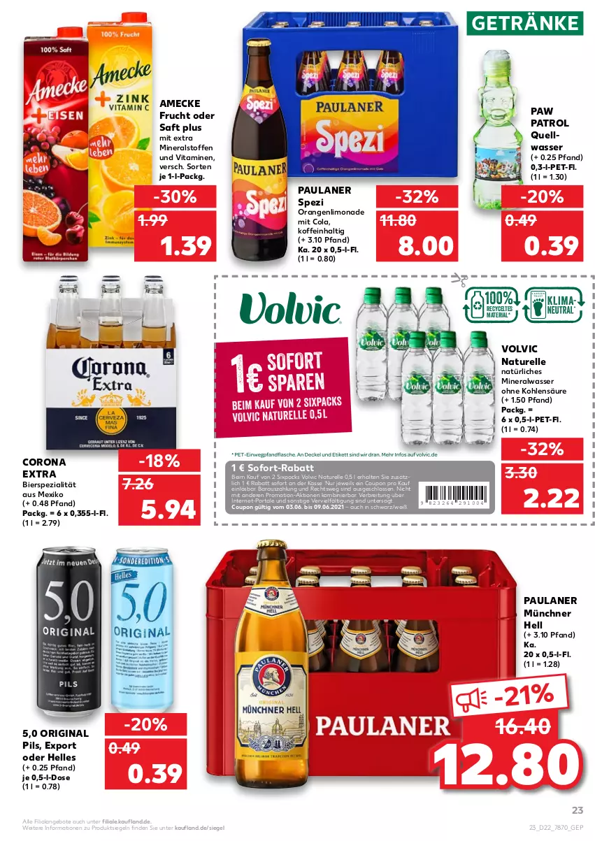 Aktueller Prospekt Kaufland - Gültig vom 03.06.2021 bis 09.06.2021 - von 03.06 bis 09.06.2021 - strona 27