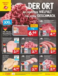 Gazetka promocyjna Netto Marken-Discount - Filial-Angebote - Gazetka - ważna od 30.09 do 30.09.2023 - strona 14 - produkty: bestpreis, braten, eis, fleisch, geschnetzeltes, gulasch, hackfleisch, kasseler, mac, mais, ndk, pute, Putengeschnetzeltes, reis, rind, rinder, rinderhackfleisch, schinken, schnitten, schwein, steak, steaks, suppe, suppen, suppenfleisch, Ti, wein, wurst, wurst in selbstbedienung, Zelt