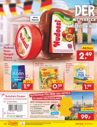 Gazetka promocyjna Netto Marken-Discount - Filial-Angebote - Gazetka - ważna od 30.09 do 30.09.2023 - strona 24 - produkty: angebot, angebote, bestpreis, coupon, creme, eier, eis, gutschein, gutscheine, hafer, haferflocken, kölln, LG, maggi, ndk, Nougatcreme, nudel, nudeln, Nudossi, nuss, ohne palmöl, reis, suppe, Ti