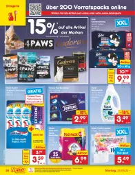 Gazetka promocyjna Netto Marken-Discount - Filial-Angebote - Gazetka - ważna od 30.09 do 30.09.2023 - strona 28 - produkty: auto, bestpreis, Coral, creme, eis, felix, gin, Glade, hakle, hakle toilettenpapier, katzennahrung, ndk, Odol, papier, Reinigung, reis, Tasche, taschen, taschentücher, Tempo, Ti, tiernahrung, toilettenpapier, tücher, waschmittel, zahncreme