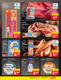 Gazetka promocyjna Netto Marken-Discount - Filial-Angebote - Gazetka - ważna od 30.09 do 30.09.2023 - strona 49 - produkty: angebot, auer, buch, dauertiefpreis, eis, fleisch, Geflügel, gin, Holz, Käse, leberkäs, leberkäse, leberwurst, reis, saft, salami, schwein, schweine, schweinefleisch, Ti, tiefpreis, wein, weine, wiener, wiener würstchen, wurst, würstchen, ZTE