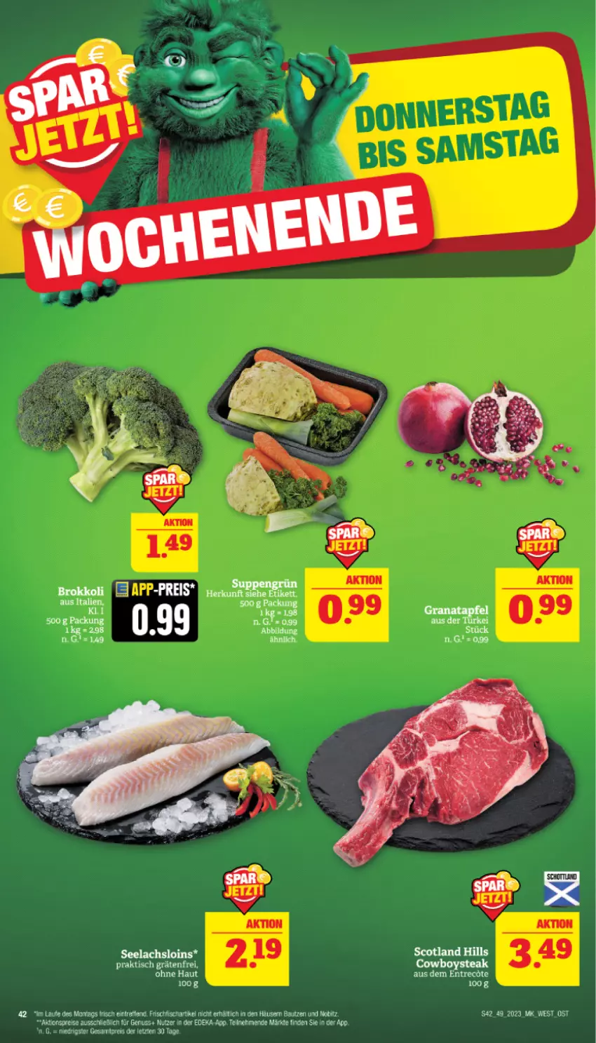 Aktueller Prospekt Marktkauf - Prospekt - von 03.12 bis 09.12.2023 - strona 42 - produkty: aktionspreis, Bau, deka, eis, fisch, frischfisch, Jura, lachs, nuss, reis, tee, Ti