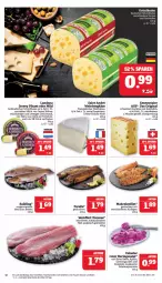 Gazetka promocyjna Marktkauf - Prospekt - Gazetka - ważna od 09.12 do 09.12.2023 - strona 12 - produkty: Bau, braten, deutscher schnittkäse, eis, elle, emmentaler, filet, fisch, forelle, französischer weichkäse, frischfisch, gewürz, Gewürzgurke, gewürzgurken, gin, grünländer, gurke, gurken, hartkäse, hering, Herings, holländischer schnittkäse, ideal zum braten, Käse, mac, Makrele, mayonnaise, milch, natur, nuss, reis, rel, ring, Saibling, salat, schnittkäse, schweizer hartkäse, Ti, tisch, weichkäse, Wels, Yo, ZTE, zwiebel, zwiebeln