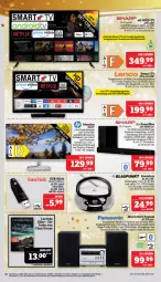 Gazetka promocyjna Marktkauf - Prospekt - Gazetka - ważna od 09.12 do 09.12.2023 - strona 34 - produkty: blaupunkt, buch, cin, dvd, eis, gin, HDMI, HP, lautsprecher, lieferservice, Maus, Mp3, panasonic, Radio, reis, smartphone, soundbar, Subwoofer, tablet, Ti, tisch, usb